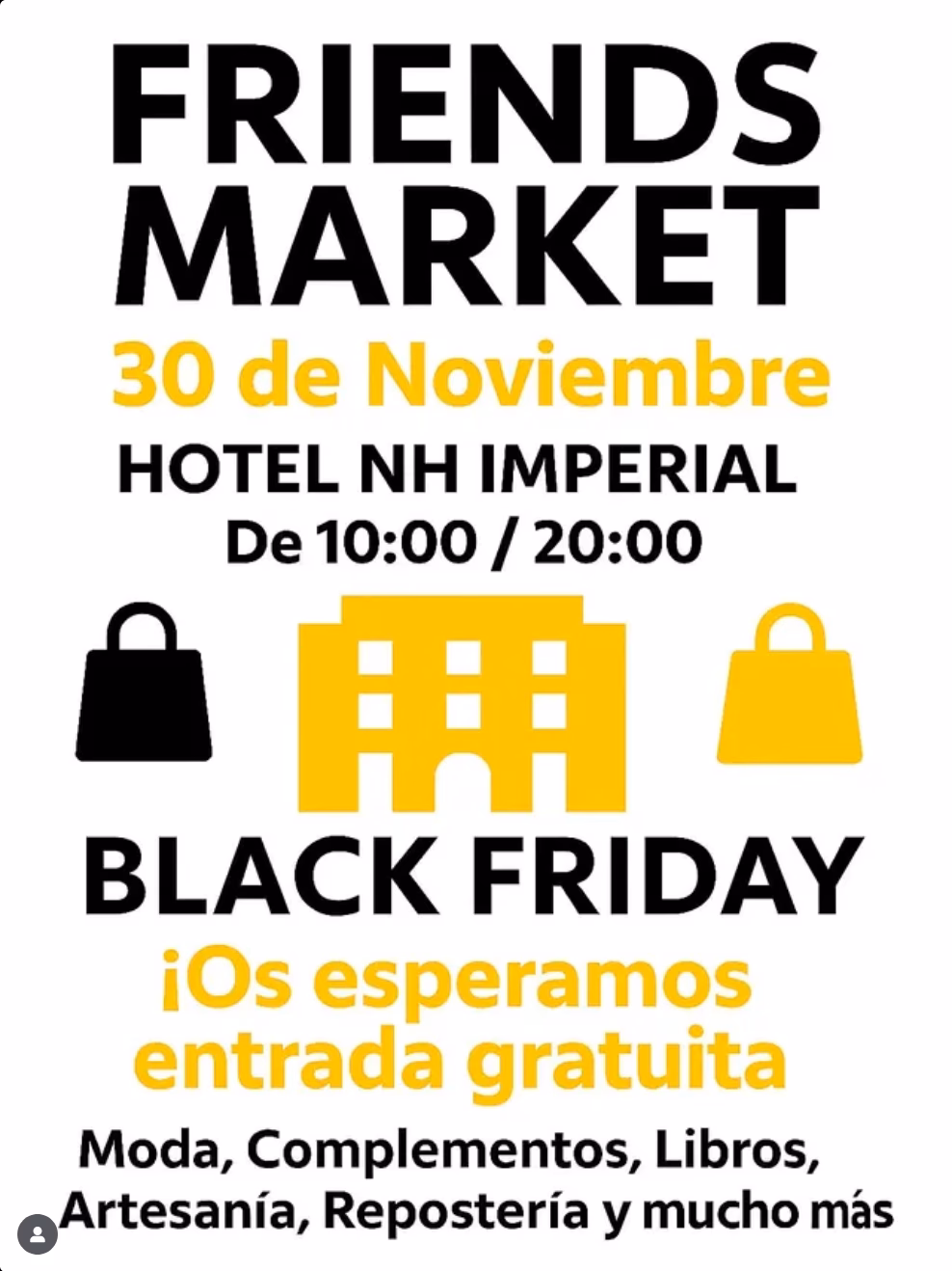 Friends Market en el Hotel NH Imperial, Las Palmas de Gran Canaria.