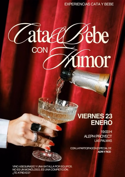 "Cata & Bebe con Humor" en Aleph Project, Las Palmas de Gran Canaria.