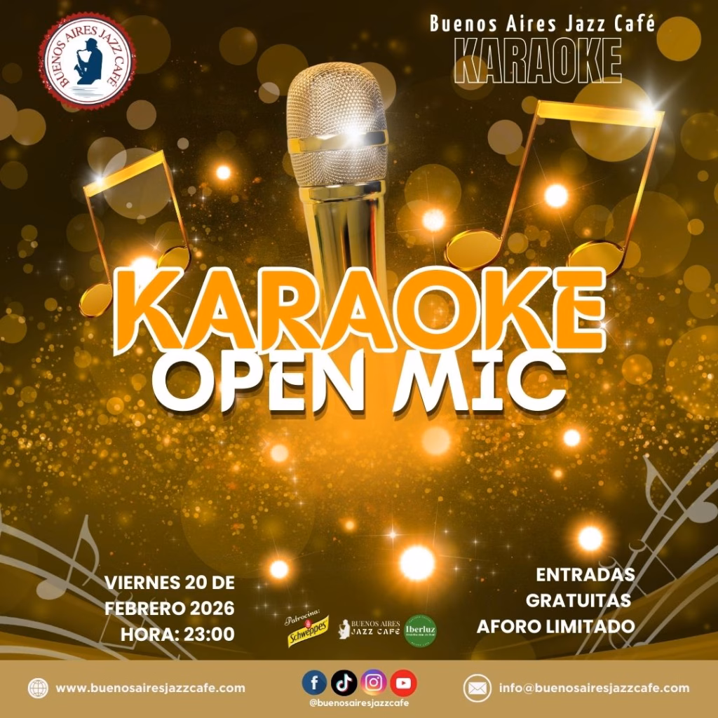 Karaoke Baires en Buenos Aires Jazz Café, Las Palmas de Gran Canaria.