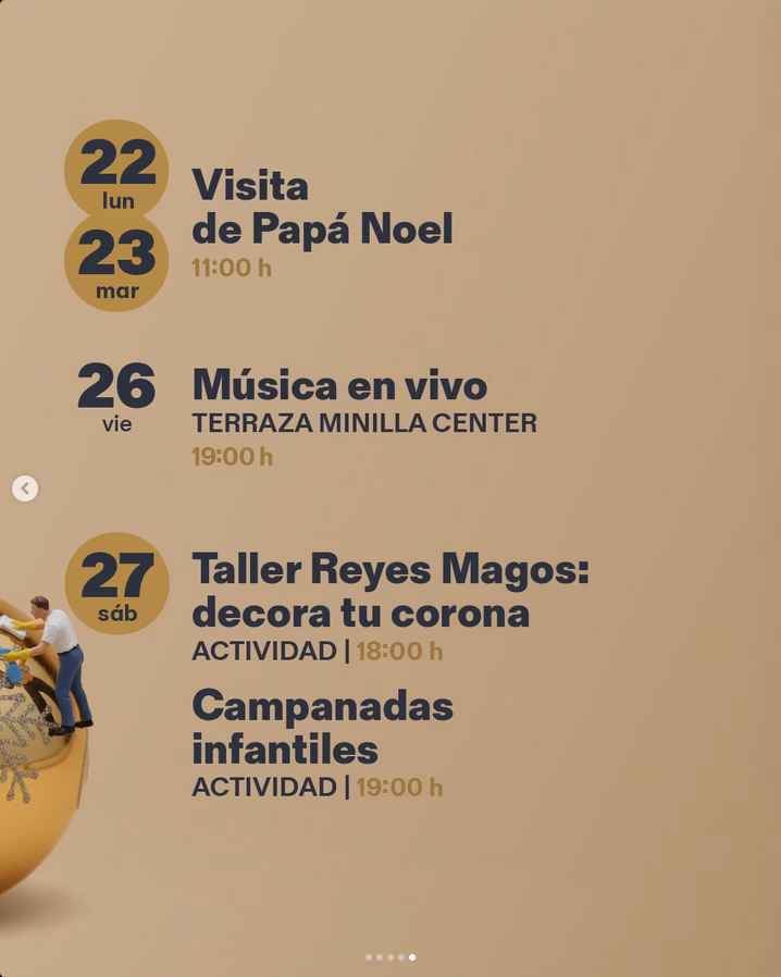 Infantil – Visita de Papá Noel