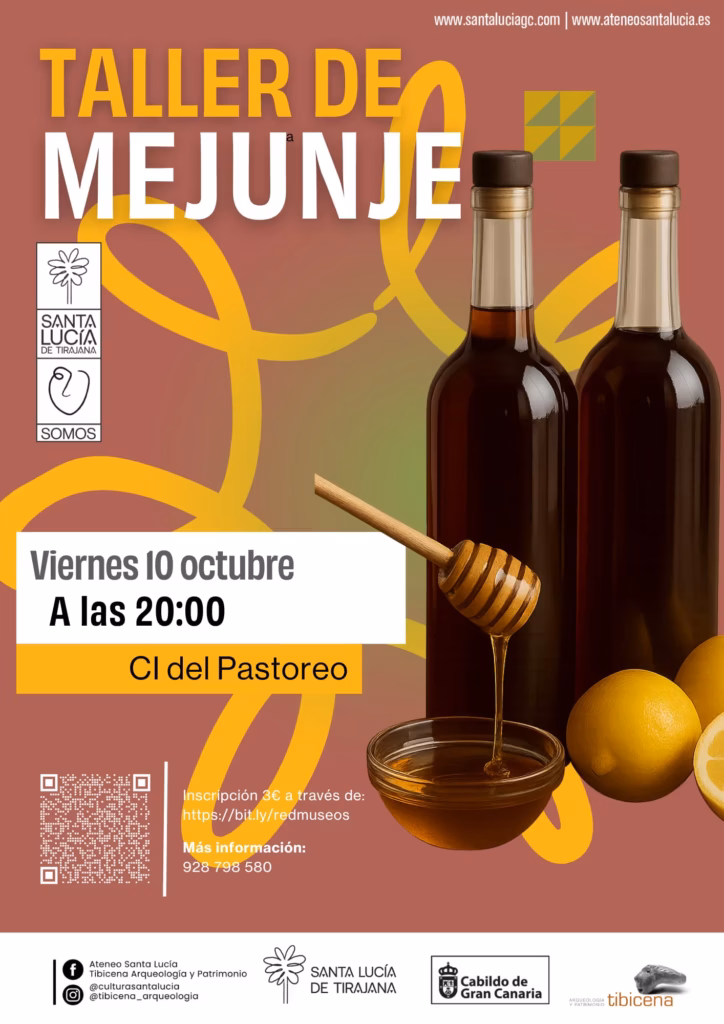 Taller de Elaboración de Mejunje en el Centro de Interpretación del Pastoreo de Vecindario, Santa Lucía, Gran Canaria.