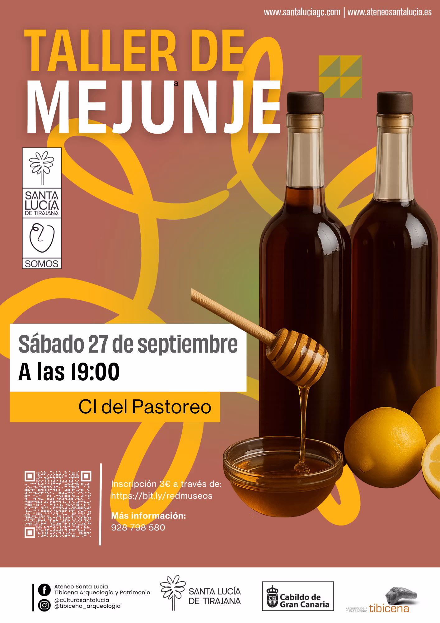 Taller de Elaboración de Mejunje en el Centro de Interpretación del Pastoreo de Vecindario, Santa Lucía, Gran Canaria.