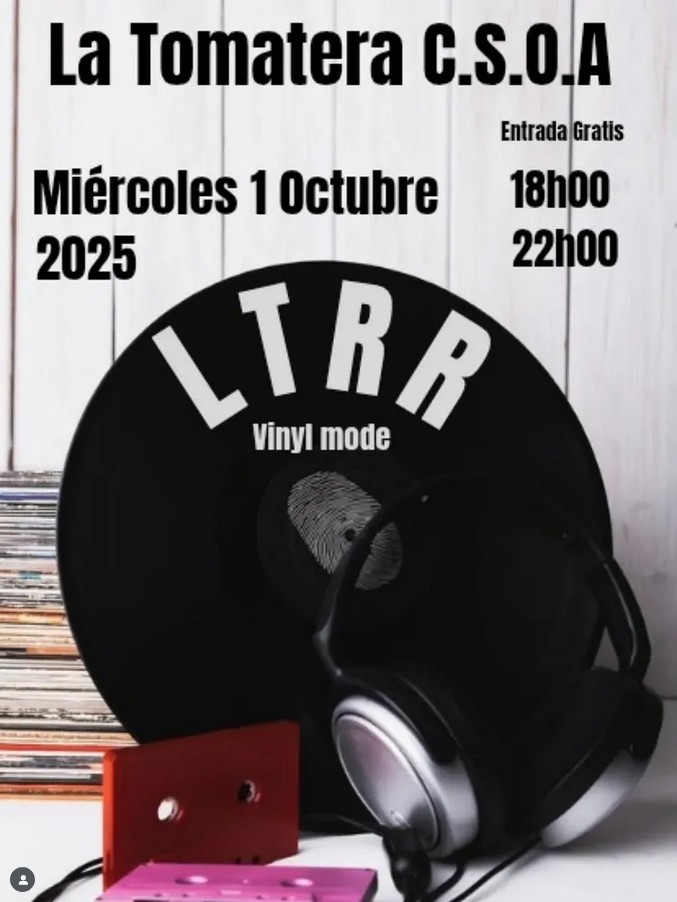 Fiesta - LTRR Vynil Mode en La Tomatera Centro Cultural, Las Palmas de Gran Canaria.