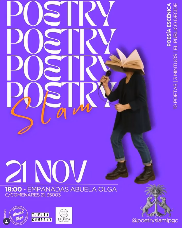 Poesía - Poetry Slam en Empanadas Abuela Olga, Las Palmas de Gran Canaria.