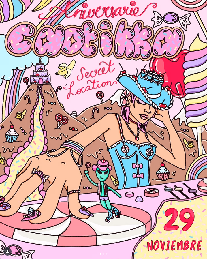 Fiesta "Aniversario Caotikka" en un lugar secreto de Gran Canaria.