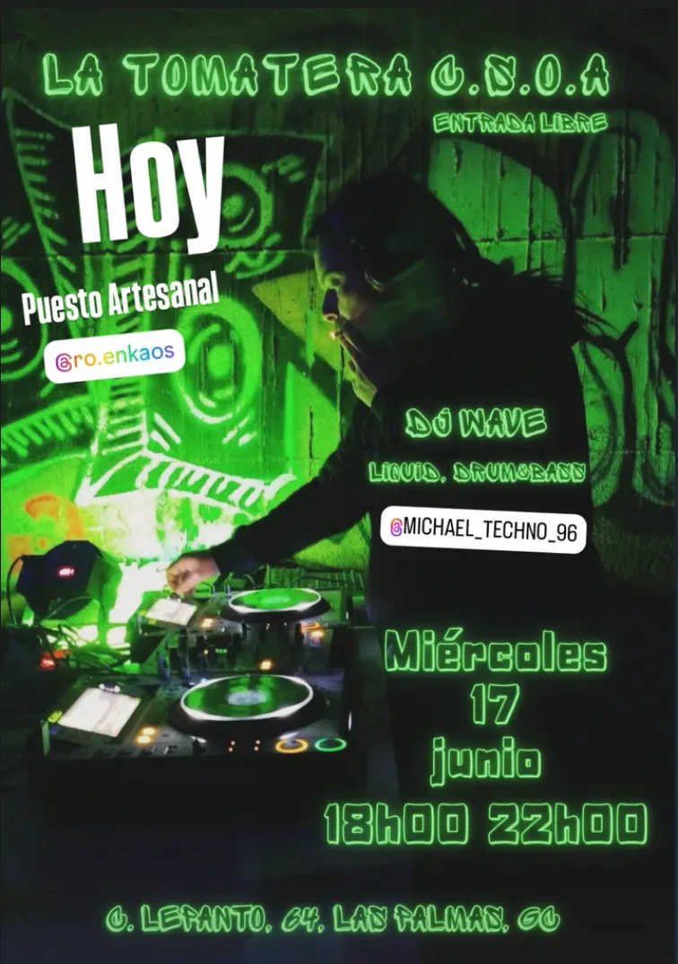 Fiesta - LTRR Vynil Mode en La Tomatera Centro Cultural, Las Palmas de Gran Canaria.