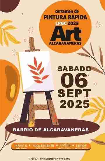 Certamen de Pintura Rápida ArtAlcaravaneras
