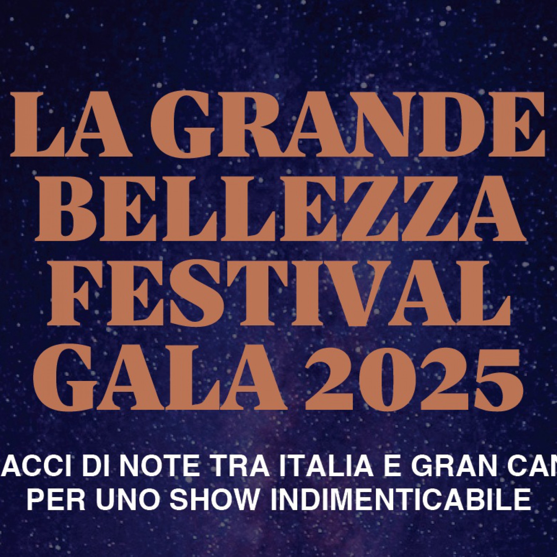 Concierto - La Grande Bellezza en el Auditorio Alfredo Kraus, Las Palmas de Gran Canaria.