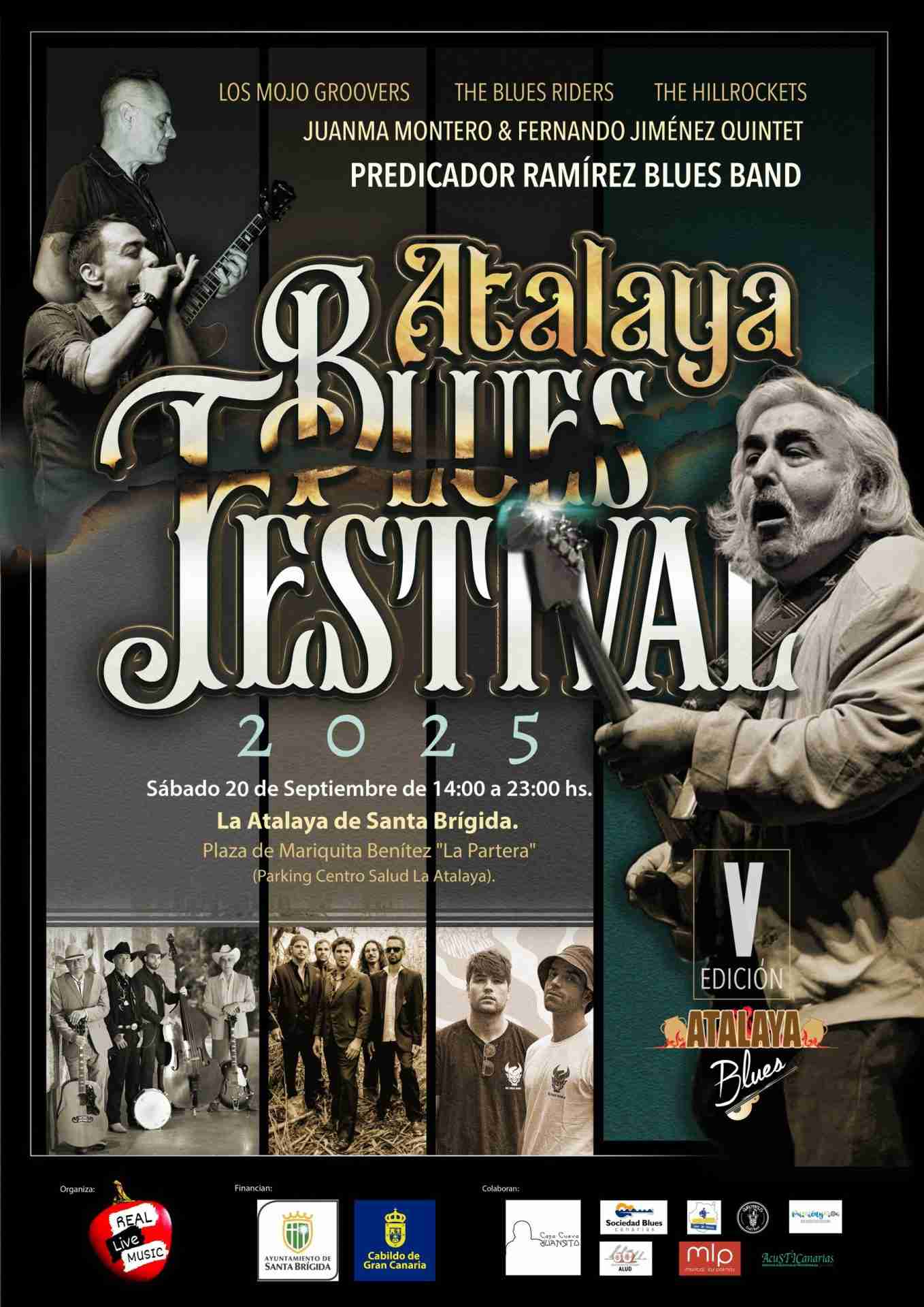 Festival - Atalaya Blues Festival en La Atalaya de Santa Brígida, Gran Canaria.