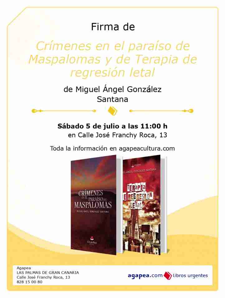 Literatura - Firma Libros Miguel Ángel González