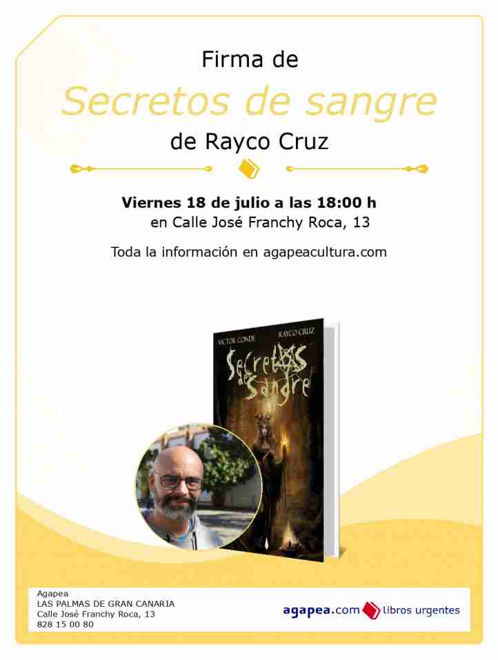 Literatura - Firma Libro "Secretos de sangre"