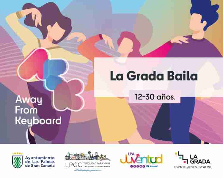 La Grada Baila con Gabriel Crowty en el Espacio La Grada de Las Palmas de Gran Canaria.