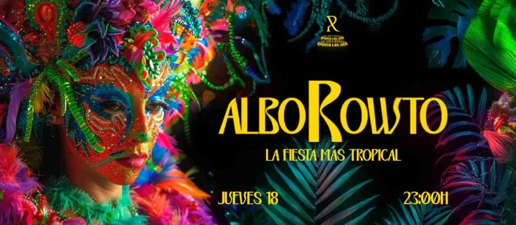 Fiesta - "AlboRowto" en la Sala Alboroto de Las Palmas de Gran Canaria.