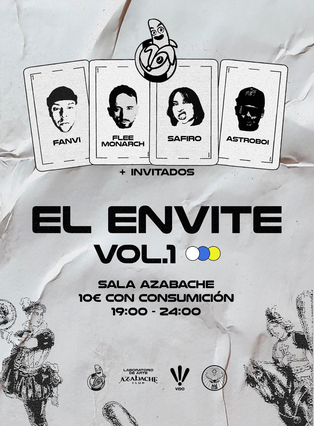 Fiesta "El Envite Vol.1" en Azabache Club, Las Palmas de Gran Canaria.