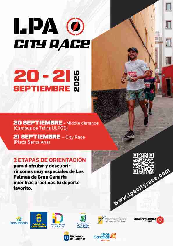 Deporte - Carrera de orientación LPA City Race en Las Palmas de Gran Canaria.