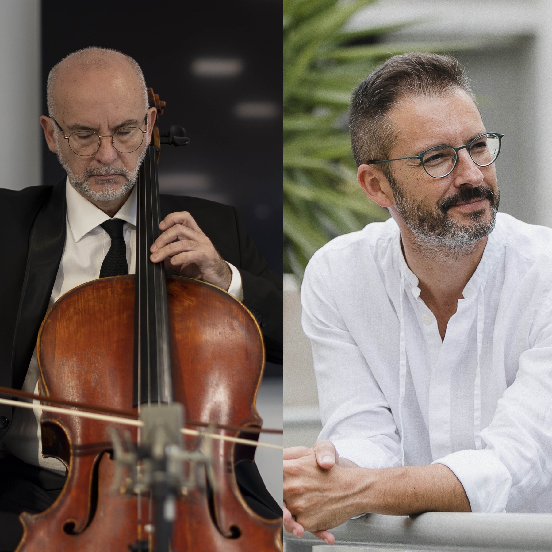 Concierto de Ángel Luis Quintana y José Luis Castillo en el Teatro Pérez Galdós, Las Palmas de Gran Canaria.