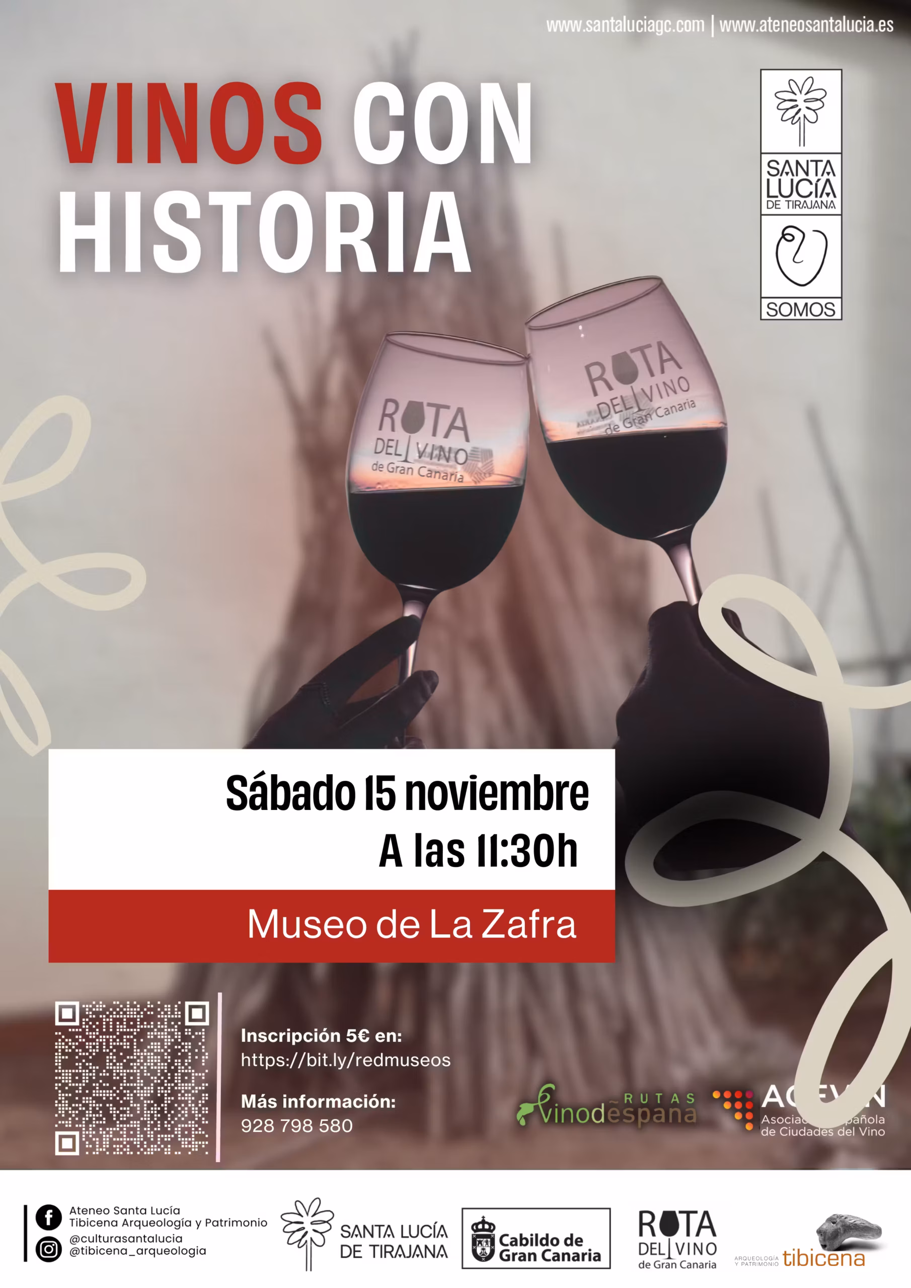 Gastronomía - Vinos con historia en el Museo del Museo de la Zafra de Vecindario, Santa Lucía, Gran Canaria.