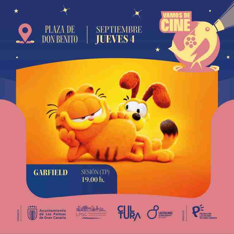 Vamos de Cine - Plaza Don Benito - Garfield