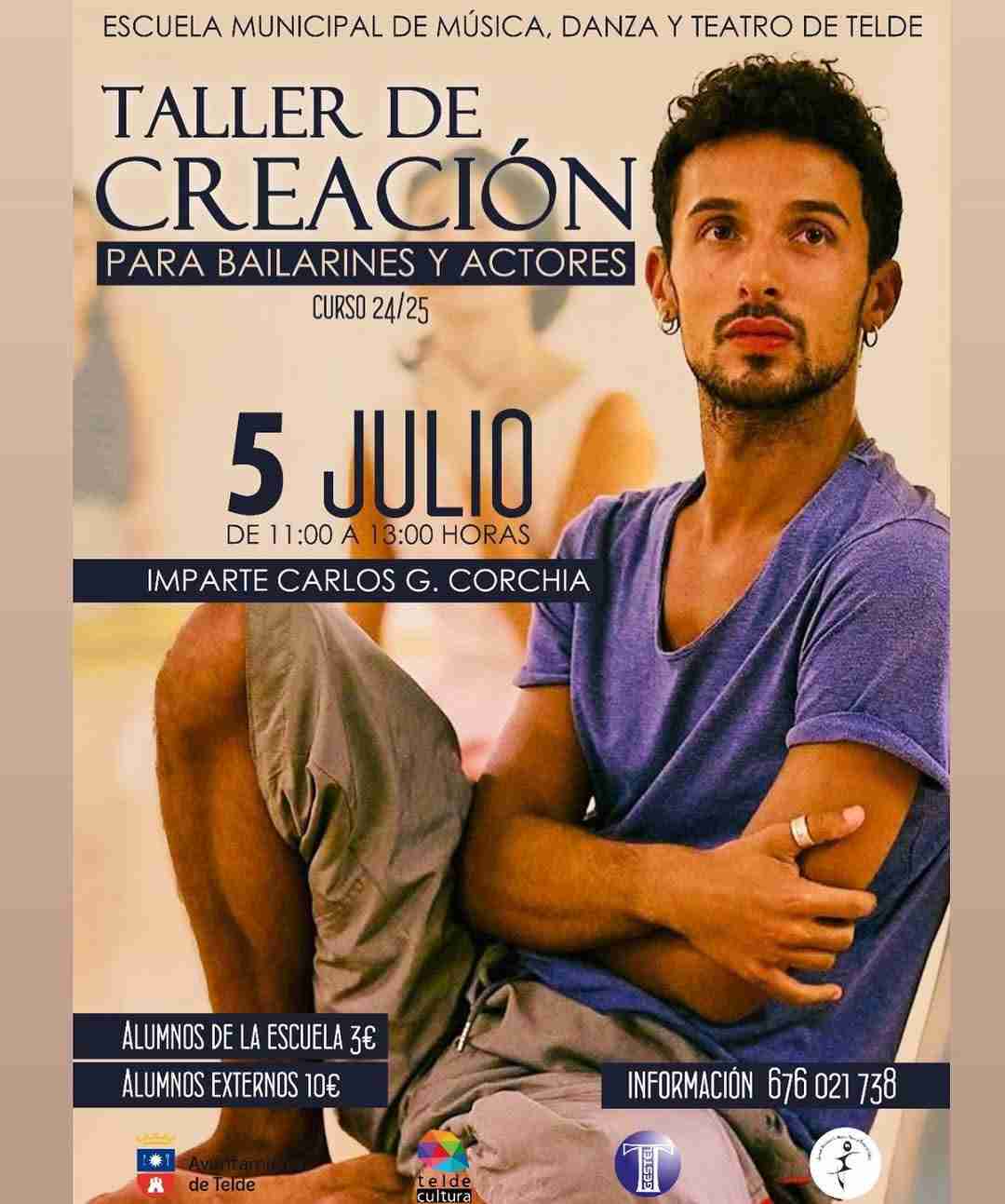 Taller - Creación para bailarines y actores