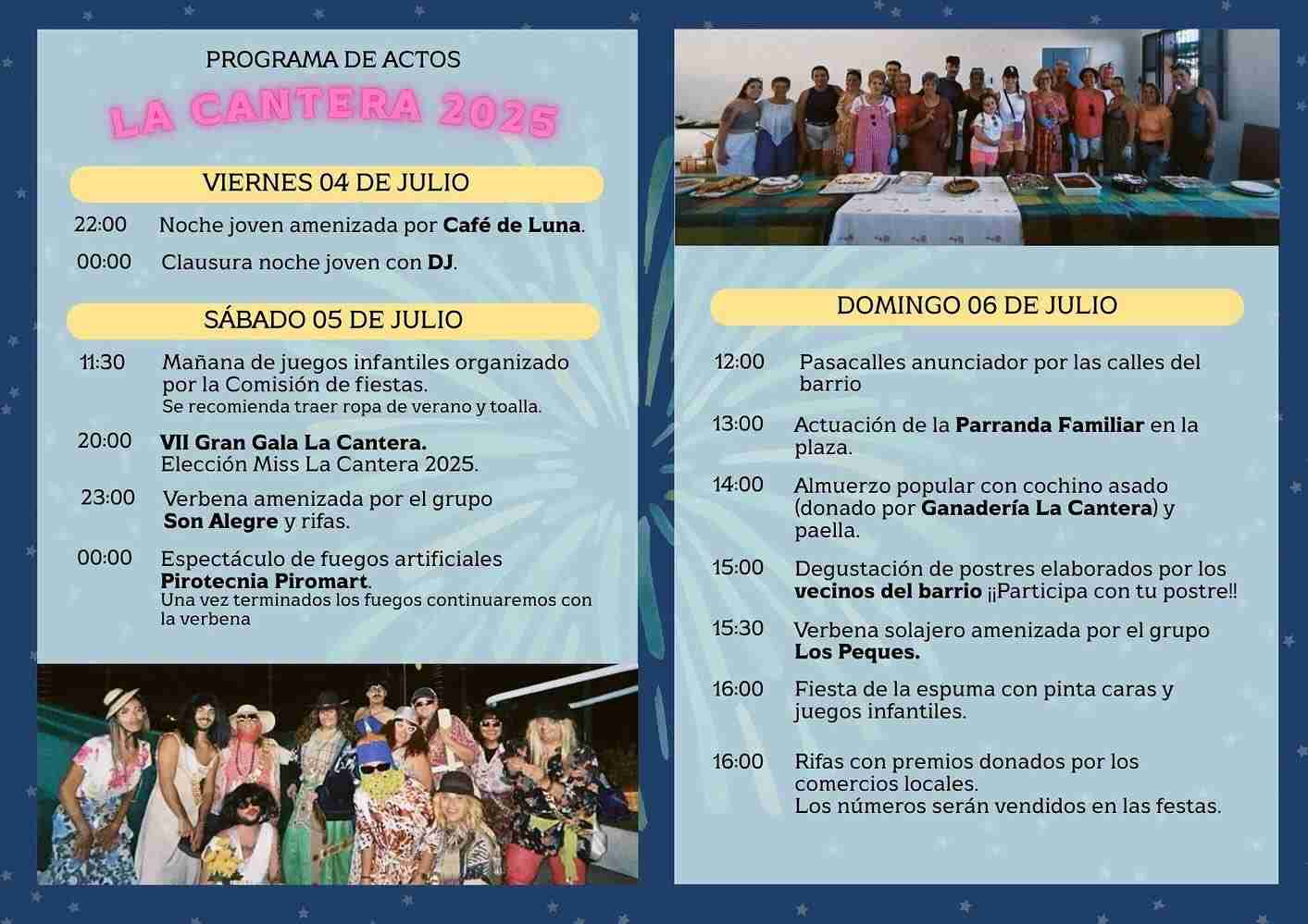 Fiestas - La Cantera Valsequillo