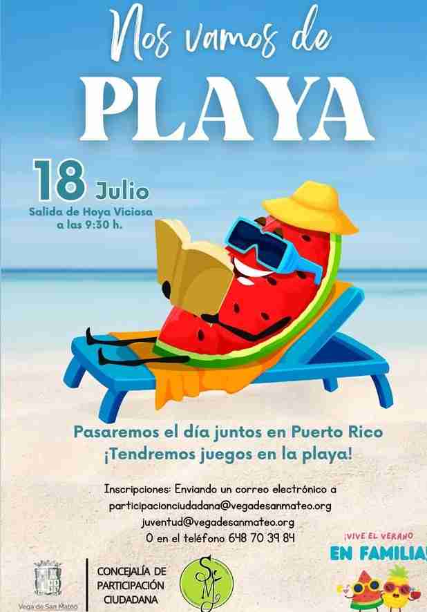 Excursión - Nos vamos de playa