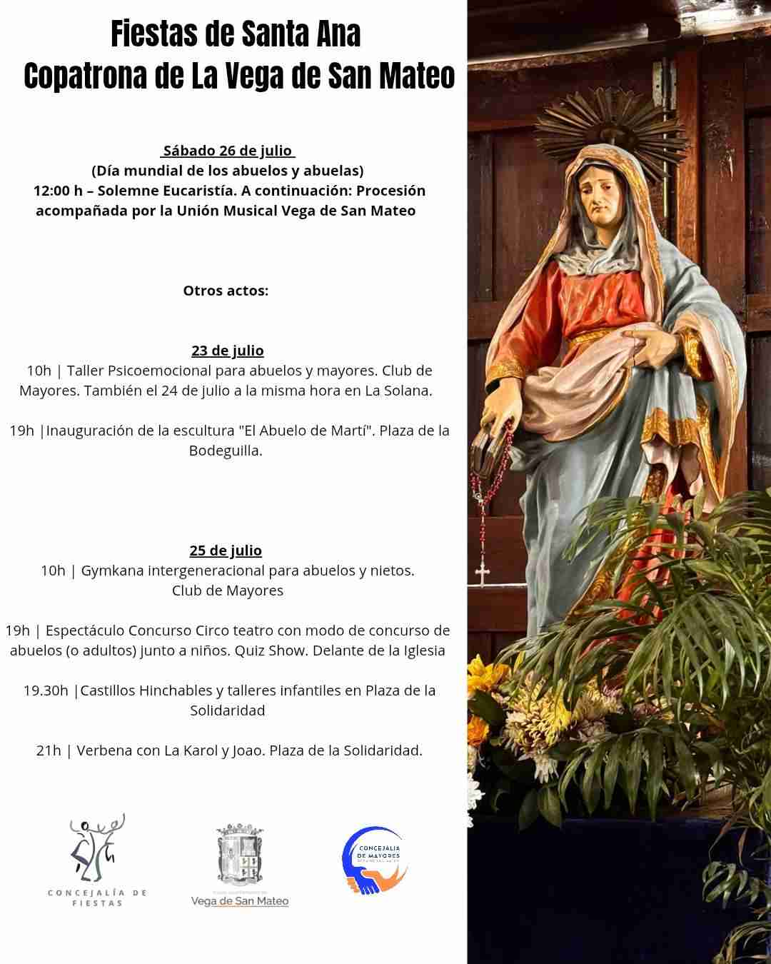 Fiestas - Santa Ana en San Mateo