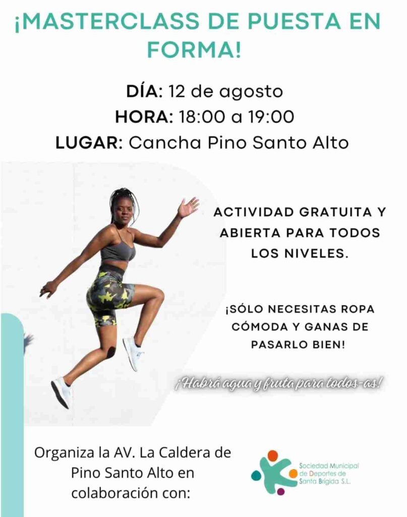 Masterclass - Puesta en forma