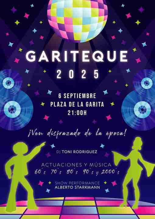 Fiesta "Gariteque" en la Plaza de la Garita, Telde, Gran Canaria.