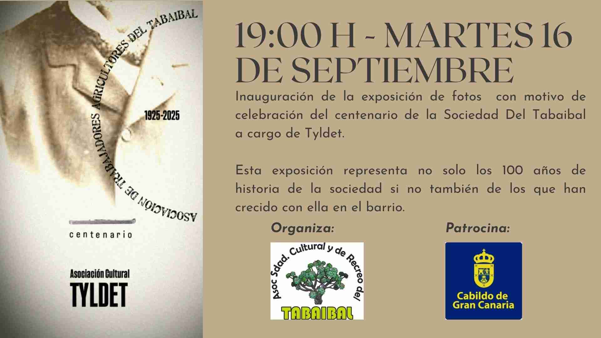 Inauguración - Exposición: Centenario Sociedad del Tabaibal