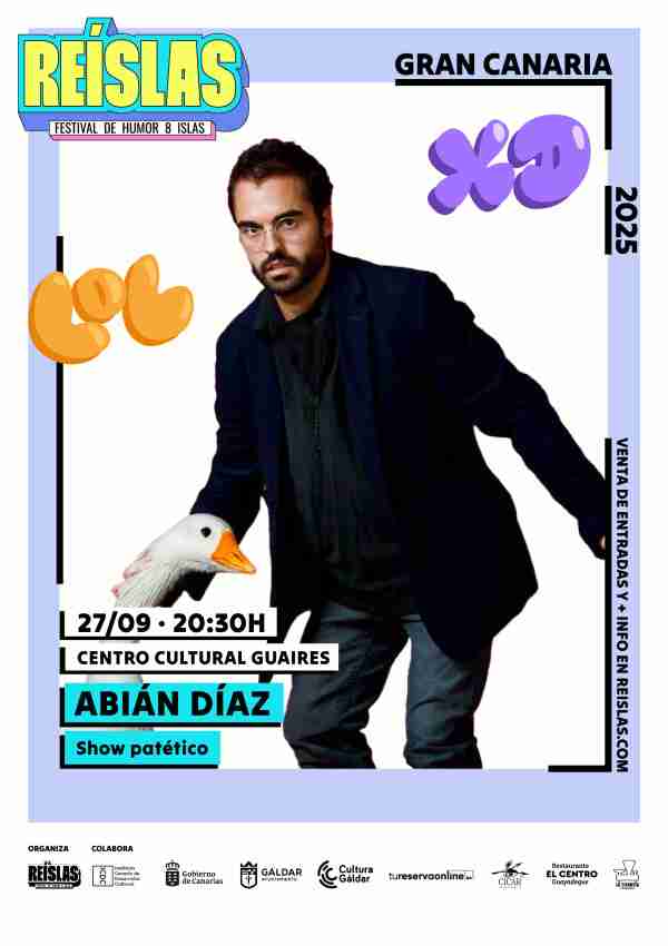 Humor - "Show patético" con Abián Díaz en el Centro Cultural Guaires, Gáldar, Gran Canaria.