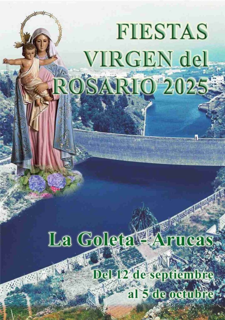 Programa de las Fiestas del Rosario en La Goleta, Arucas, Gran Canaria