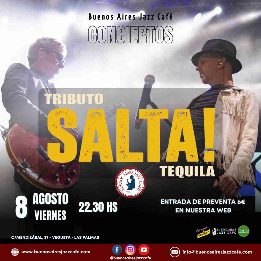 Concierto – Tributo Salta! Tequila