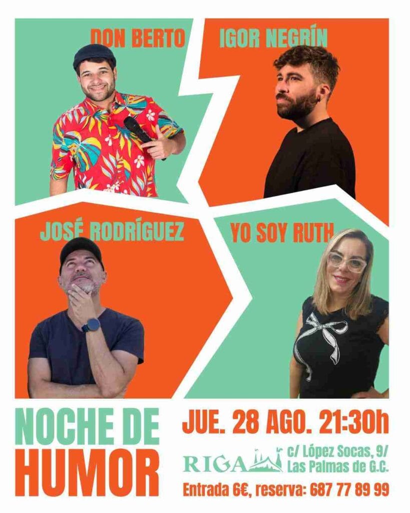 Noche de Humor en Riga Art Café