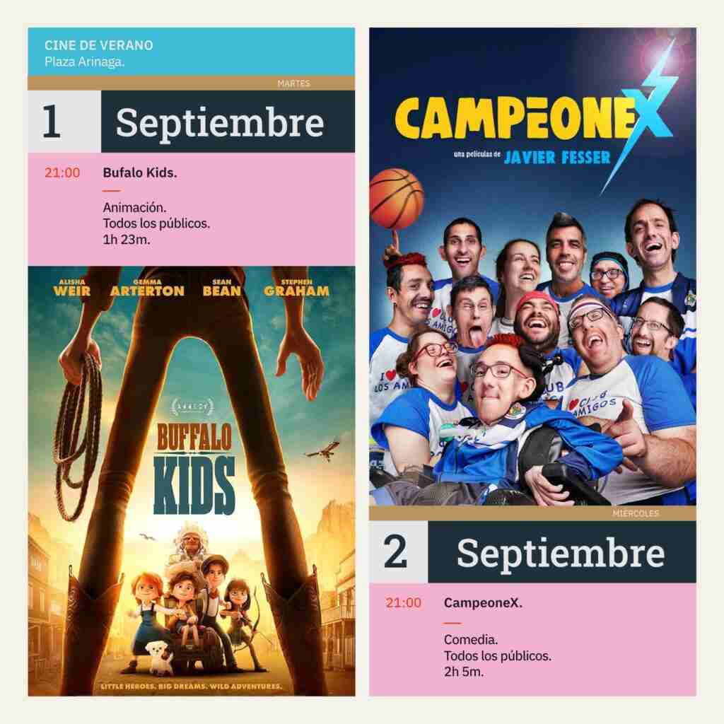 Cine de verano - Plaza de Arinaga