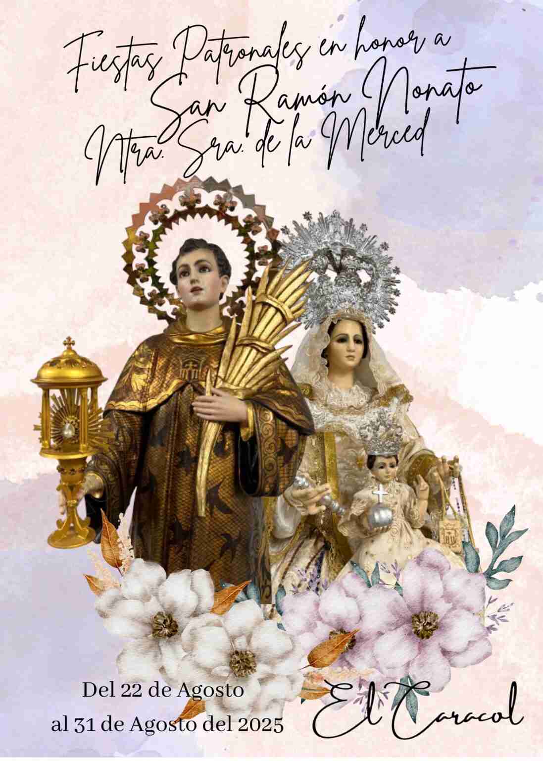 Programa de las Fiestas de San Ramón en El Caracol, Telde, Gran Canaria