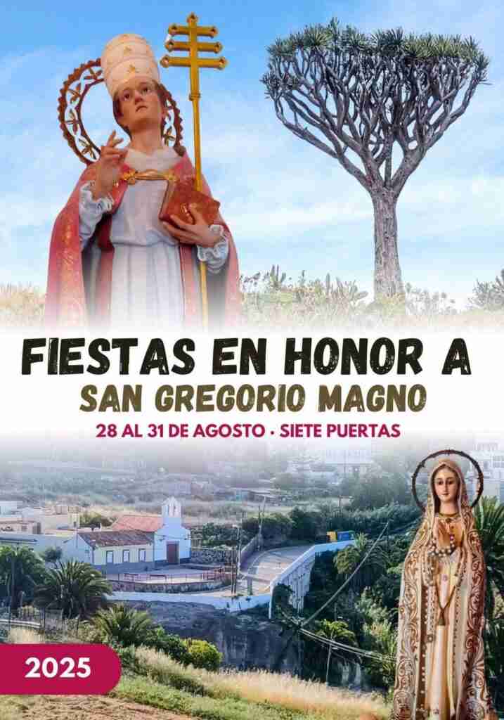 Programa de las Fiestas de San Ramón en El Caracol, Telde, Gran Canaria