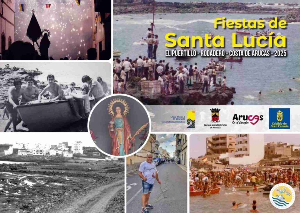 Programa de las Fiestas de Santa Lucía en la Costa de Arucas, Gran Canaria