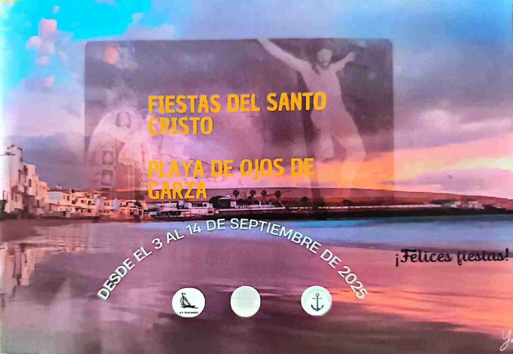 Programa de las Fiestas del Santo Cristo en Ojos de Garza, Telde, Gran Canaria