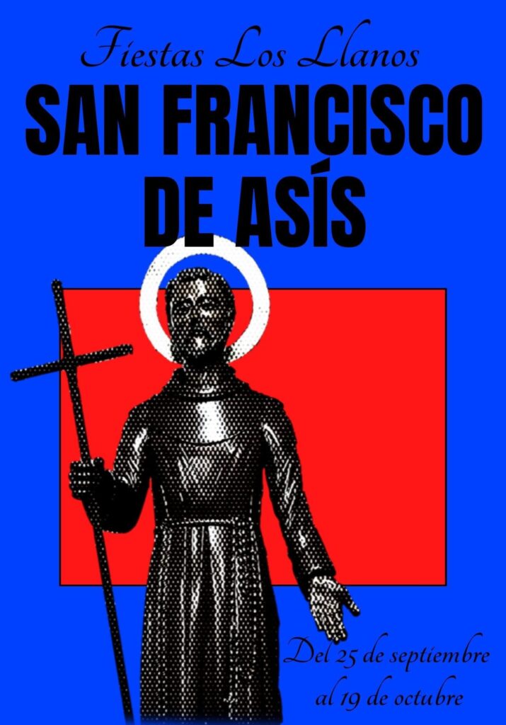 Programa de las Fiestas de San Francisco de Asís en Los Llanos, Teror, Gran Canaria
