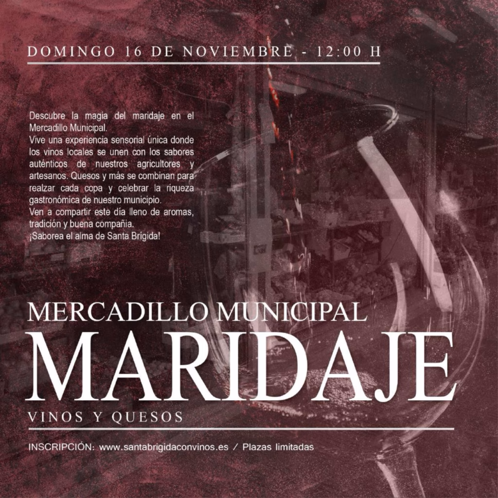 Gastro - Maridaje Vinos y Quesos en el Mercadillo Municipal de Santa Brígida, Gran Canaria.