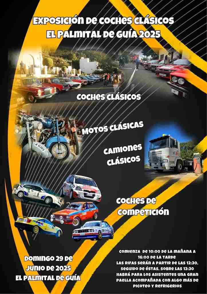 Exposición de coches clásicos El Palmital
