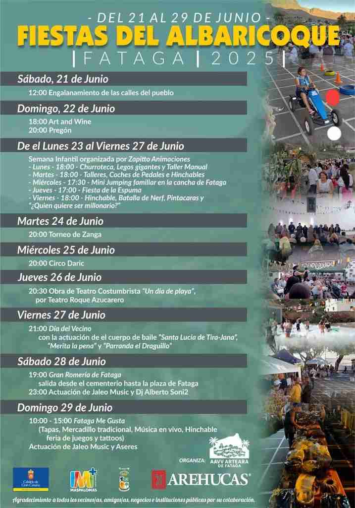 Fiestas del Albaricoque Fataga 2025
