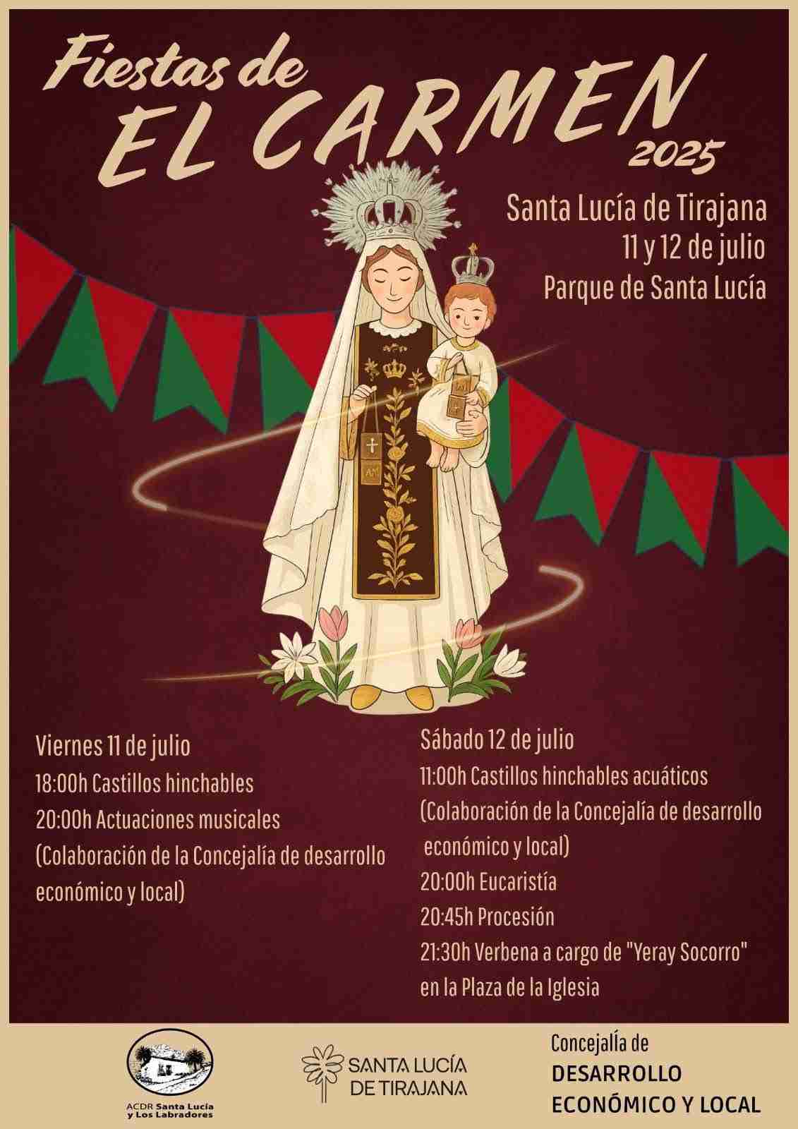 Fiestas - El Carmen Santa Lucía