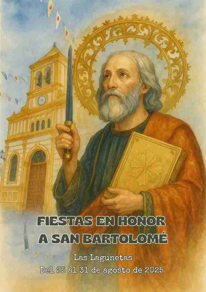Programa de las Fiestas de San Bartolomé en Las Lagunetas, San Mateo