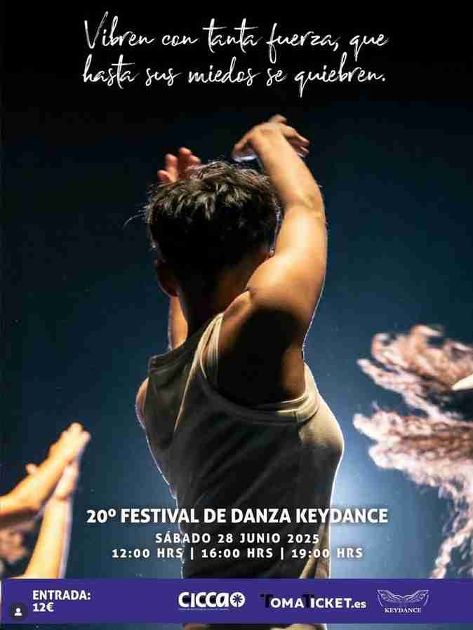 Festival de Danza Keydance en el Teatro CICCA, Las Palmas de Gran Canaria.