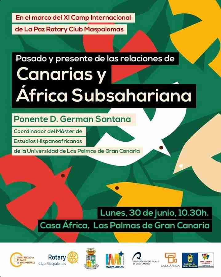 Charla - Relaciones Canarias y África Subsahariana