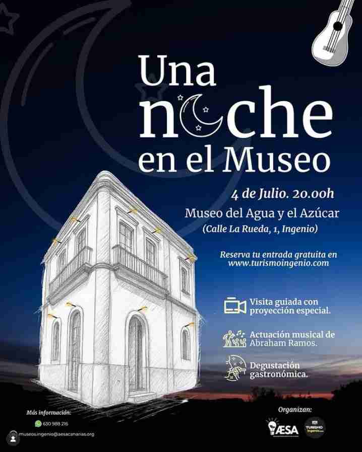 Una noche en el Museo del Agua y el Azúcar