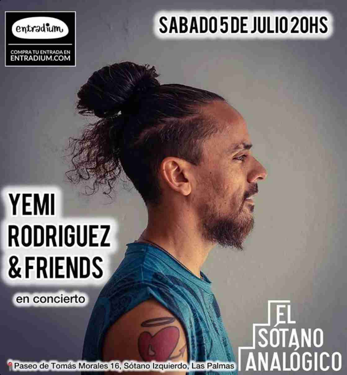 Concierto – Yemi Rodríguez & Friends