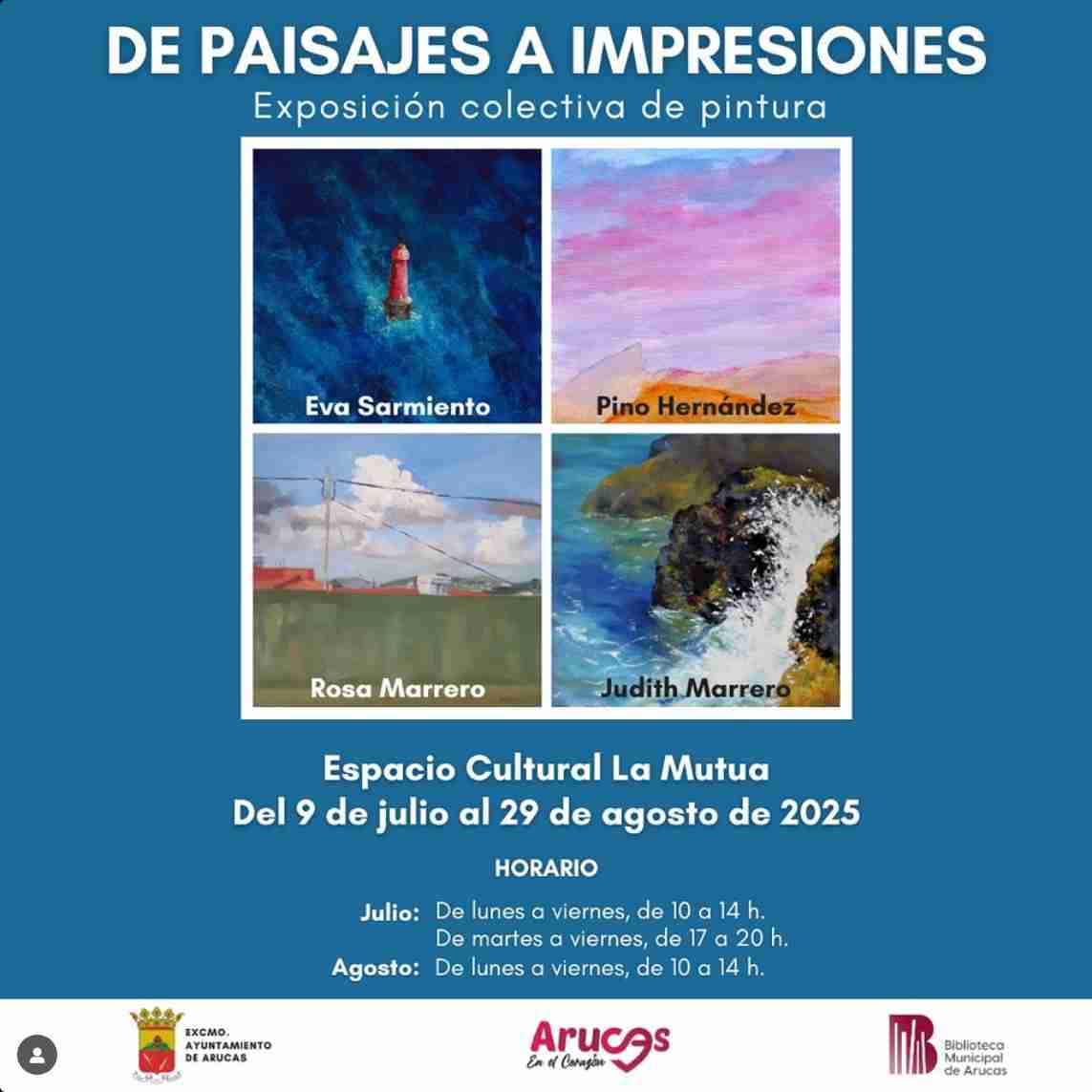 Inauguración - Exposición: De paisajes a impresiones