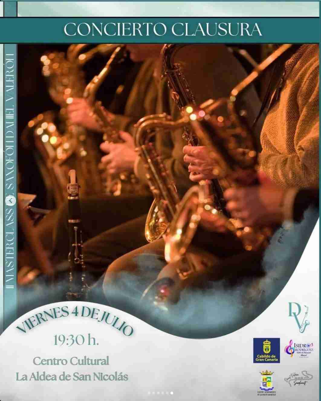 Concierto - Clausura Curso de Saxofón
